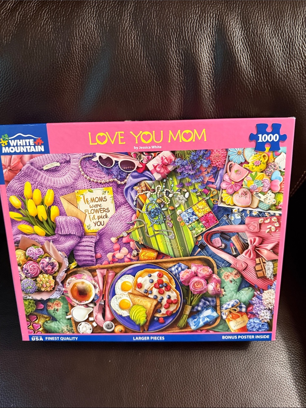 White Mountain Love You Mom. 1000 pieces